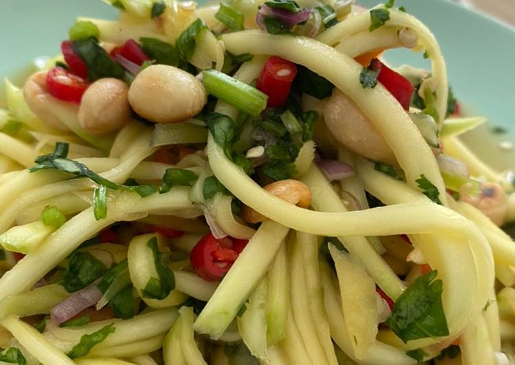 Simple Way to Prepare Homemade Thai Mango Salad