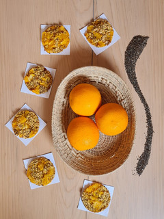 Una foto de Galletas de avena y naranja 🍊solo 3 ingredientes