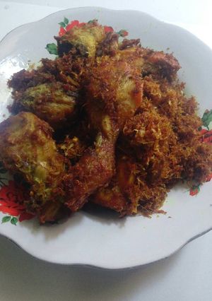 Foto resep Ayam goreng kelapa