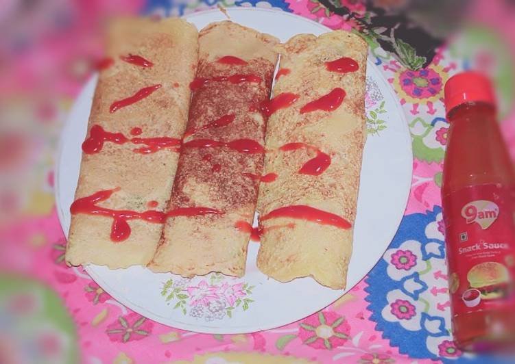 How to Make Homemade Semolina with tomato sauce burritos