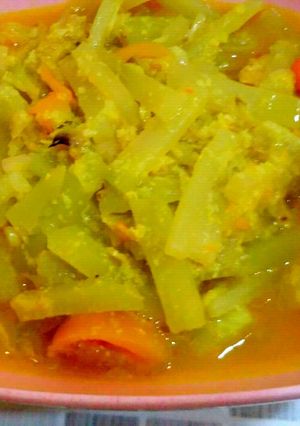 Foto resep Acar kuning labu siam pedas