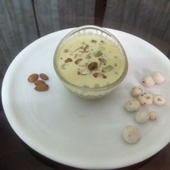 A picture of Phool makhana ki kheer.