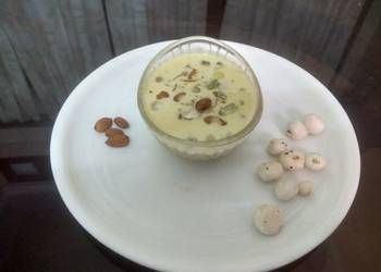 Fast Cooking Methods Phool makhana ki kheer Delicious