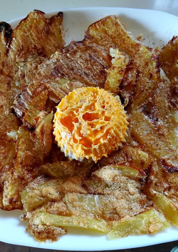 Una foto de Patatas extrañas