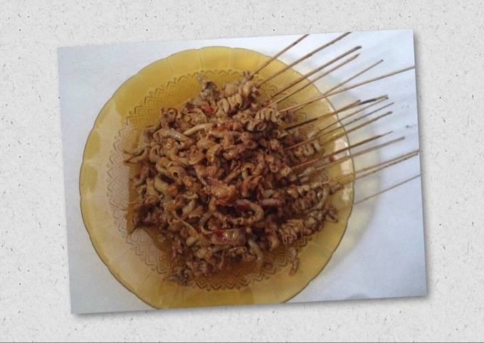 Resep Sate usus balado yang Enak Banget