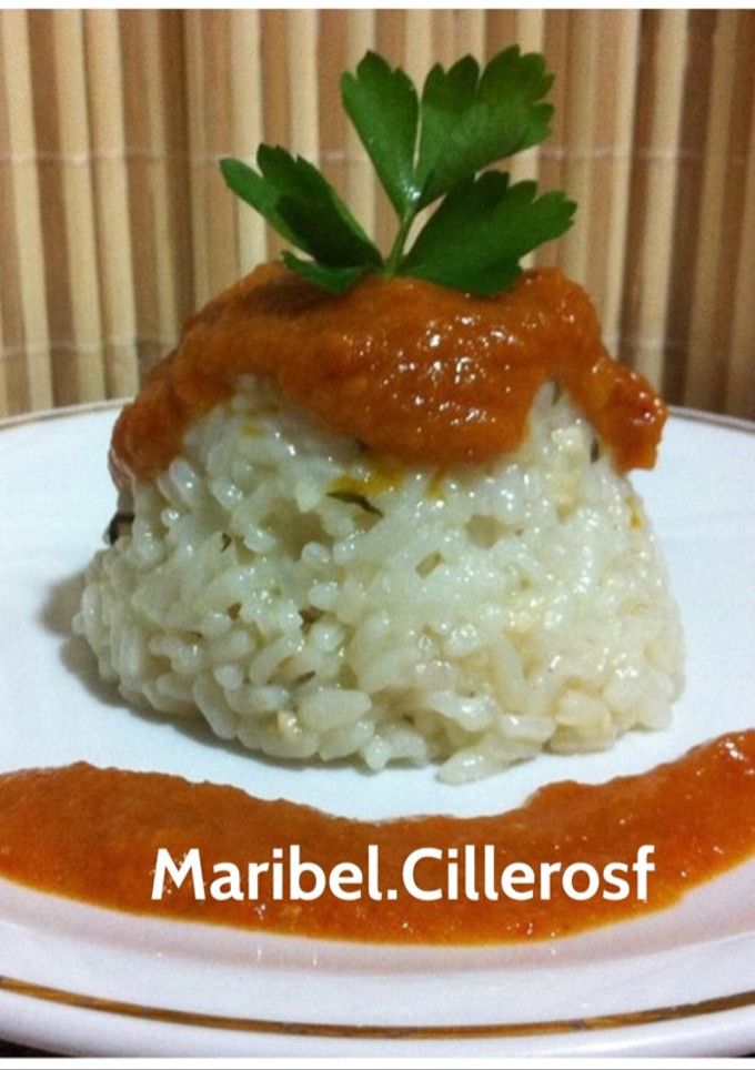 Una foto de Arroz blanco