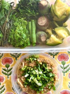 รูปของ น้ำพริกเห็ดขอนถั่วฝักยาวปลาช่อนแห้งป่น🌶️🧄(สูตรไม่ใส่ปลาร้า)