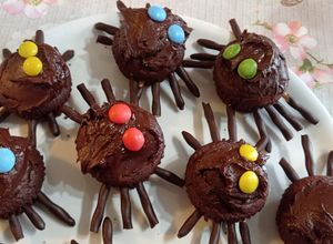 Foto di Cupcake “ragnetti”