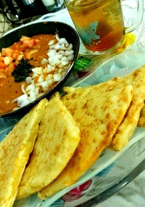 صورة لوصفة القلابة مع التميس بالجبن 🤤🥘