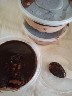 Foto resep Dessert box triple choco