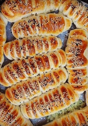 صورة لوصفة فطائر سهله باللحم