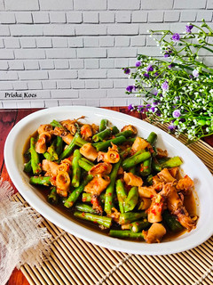 Foto resep Cah Buncis Baby Cumi