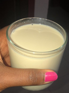 A picture of Kunun Aya (tiger nut drink?.