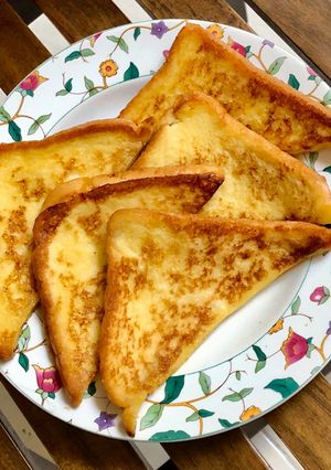 Foto resep Roti Panggang Telur Susu