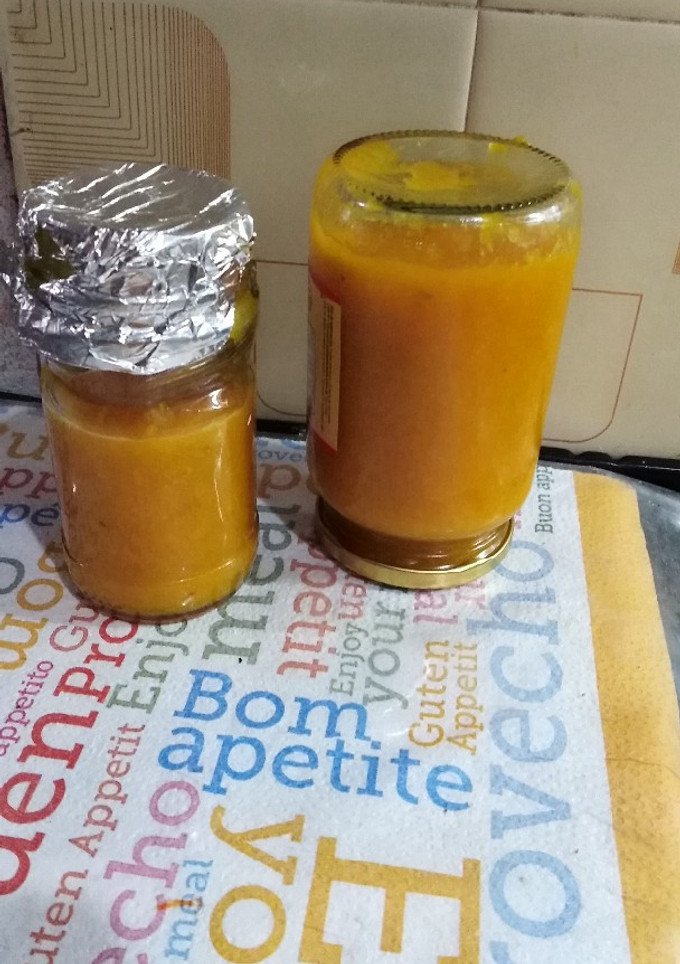 Una foto de Mermelada de naranja y pomelo fácil