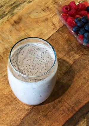 A picture of Vegan Berry Smoothie.