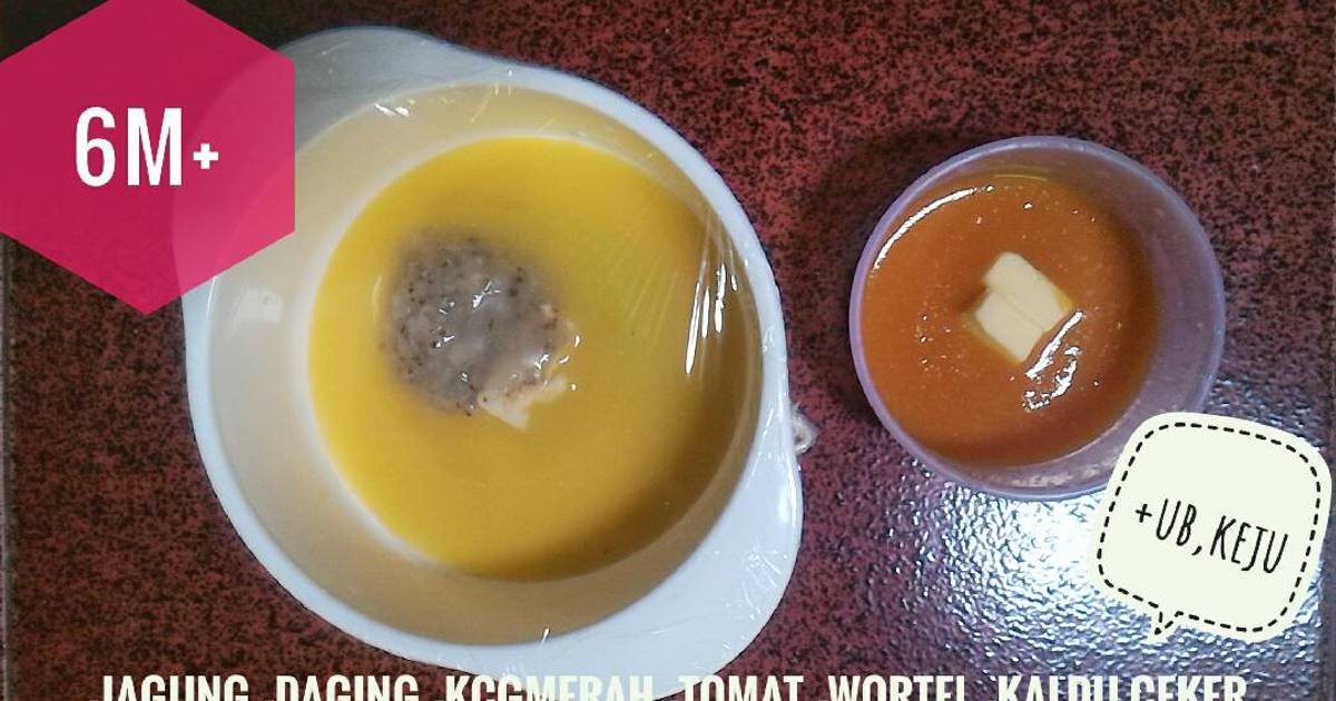 Resep Mpasi 7 bulan menu 4 bintang oleh Mommy Rafassya - Cookpad