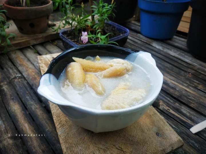 Langkah Mudah untuk Membikin Resep  Kolak Pisang Durian Kuah Fiber Creme yang Menggugah Selera, Enak