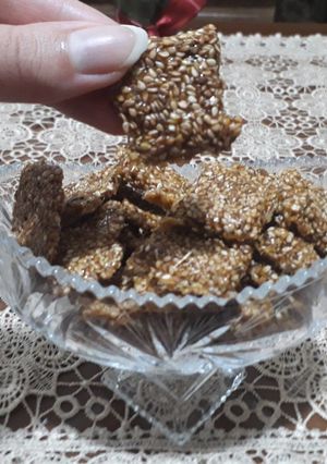 عکسی از دستور سوهان کنجدی