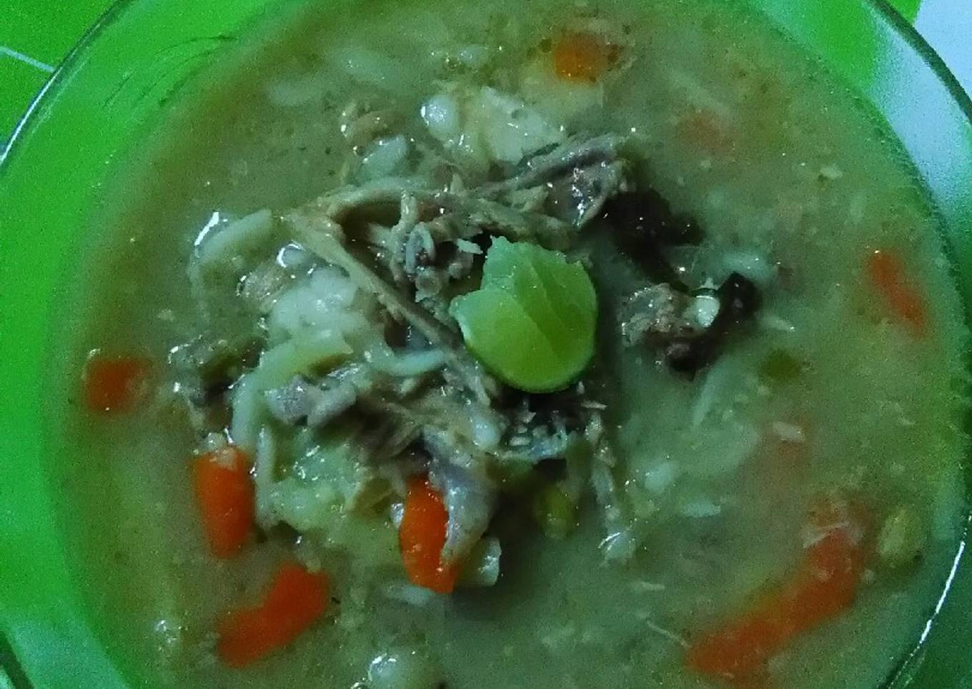 Sup Banjar Tulang Ayam non msg ummu Mouzah