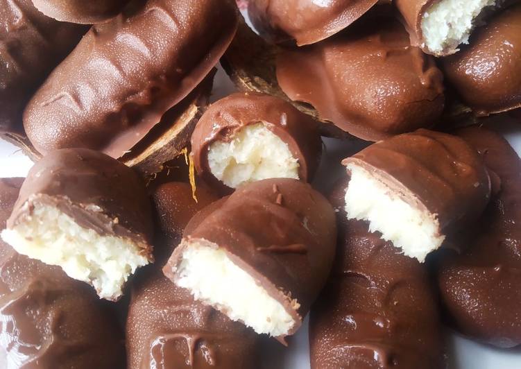 Recipe: Perfect Homemade bounty bar chocolate