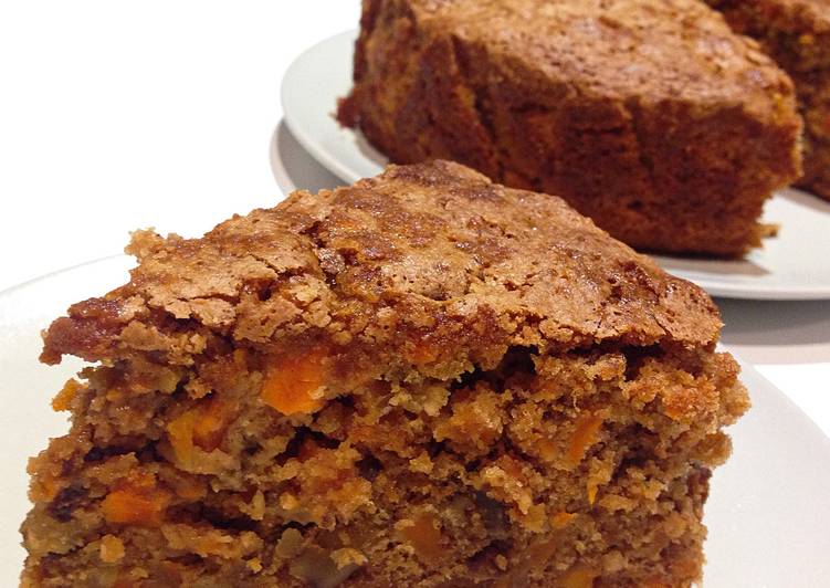 Bizcocho de zanahorias con nueces y avellanas (Manual / Thermomix)