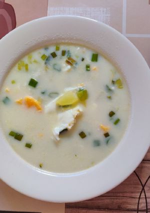 Venezuelai Andoi Pisca (Pizka magyarúl) leves (húsmentes) recept fotója