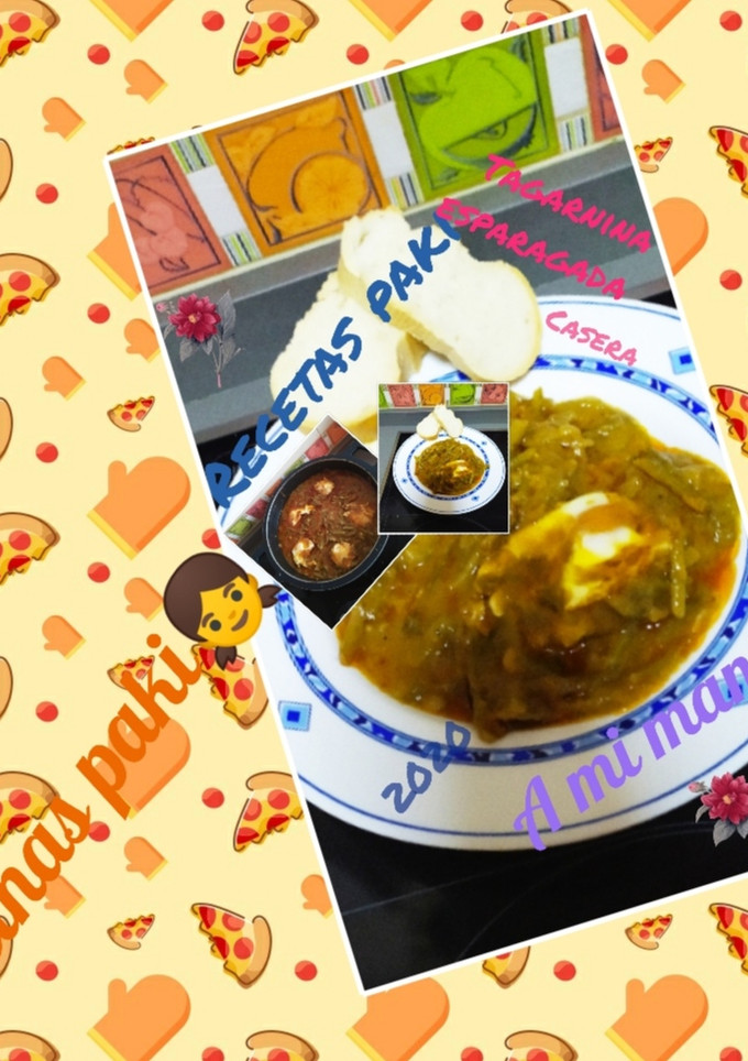 Una foto de Tagarnina esparragada,🍴 platos típicos de Andalucía