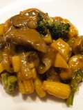 Stelly's beef and veg in plum sauce