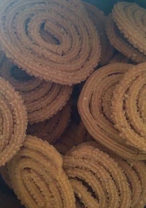 A picture of Chakli.