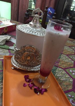 A picture of Rose Lassi.