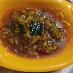 A picture of Sponge Gourd chutney.