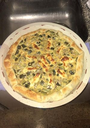Una foto de Tarta de zapallitos