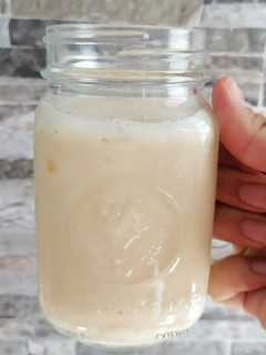 Una foto de Licuado de avena, yogurth y naranja🥤