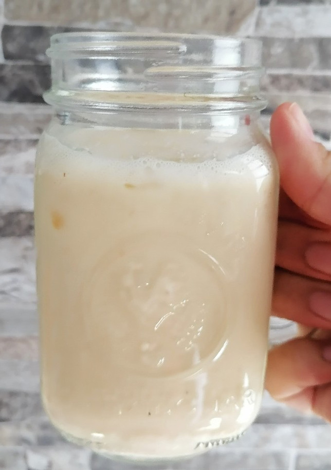Una foto de Licuado de avena, yogurth y naranja🥤
