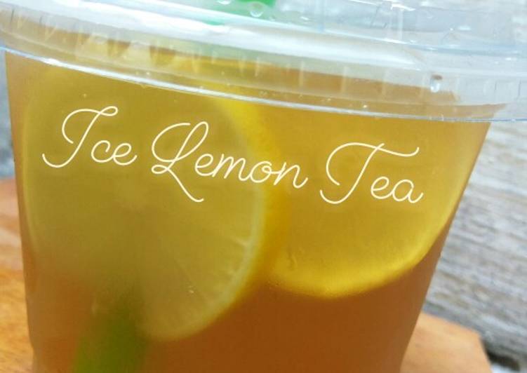 Ice Lemon Tea (Simpel Praktis Ekonomis)