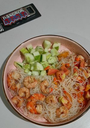 Foto resep Salad Bihun dan Udang