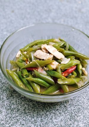 Foto resep Tumis buncis ayam fillet