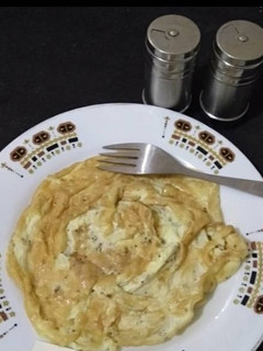 A picture of Simple omelet.
