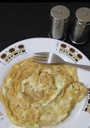 A picture of Simple omelet.