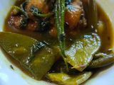 শিম ও ধনেপাতা দিয়ে রুই মাছ(shim o dhanepata diye rui mach recipe in Bengali)
