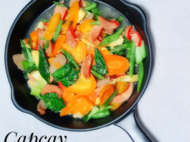 Langkah Mudah untuk Membuat Resep Capcay Bakso Sosis yang Bisa Manjain Lidah Anti Ribet, Menggugah Selera