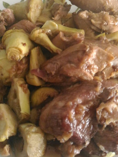Foto di Carciofi con tacchino