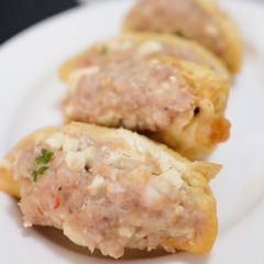 Pork Shrimp Stuffed Tofu A picture of Pork Shrimp Stuffed Tofu.