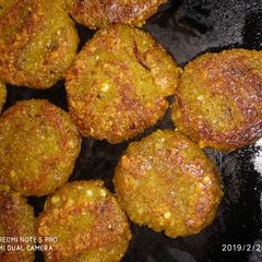 Poha sabudana cutlet A picture of Poha sabudana cutlet.
