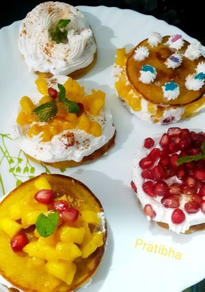 A picture of Mango pancakes.