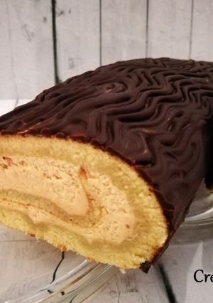 Foto principal de Tronco de Navidad de turrón de jijona