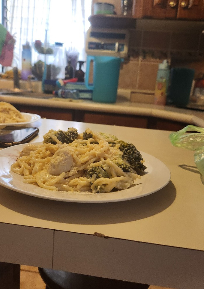 Una foto de Mi mejor pasta Alfredo