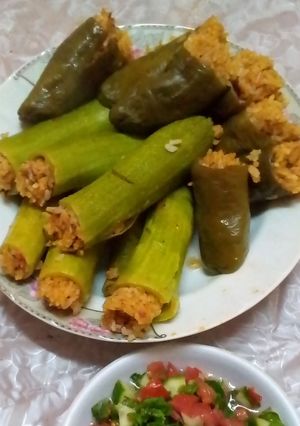 صورة لوصفة محشي كوسه وفلفل😋🥰
