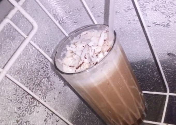 Cold chocolate drink